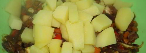 итальянский овощной суп минестроне. Шаг 11