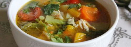 куриный суп с овощами. Шаг 9