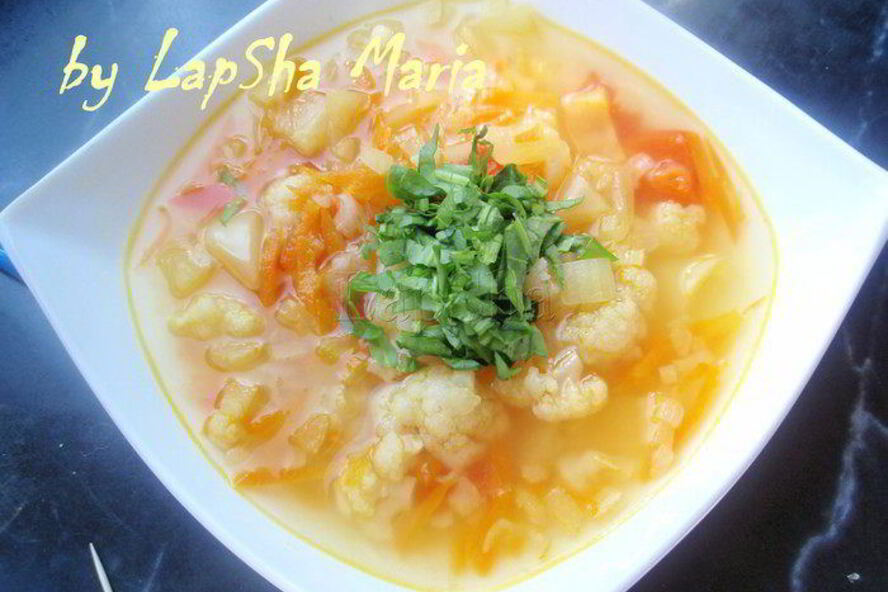 Рецепт летнего овощной суп настроение