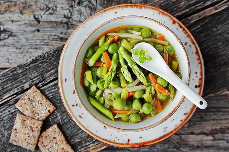 Рецепт минестроне — летнего супа из италии