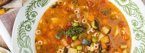 минестроне с песто. Шаг 12