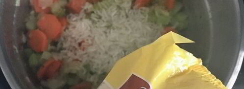 минестроне с рисом и песто из руколы. Шаг 6