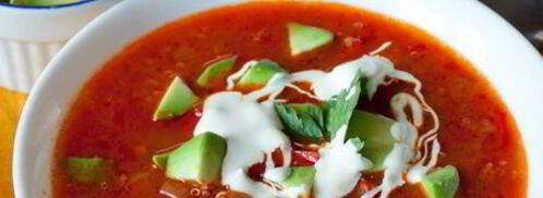 острый овощной суп с киноа. Шаг 8