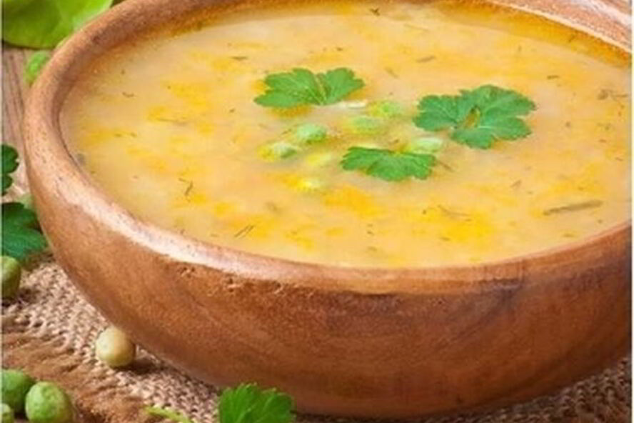 Рецепт овощного супа из зеленого горошка