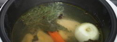 овощной суп на курином бульоне. Шаг 4