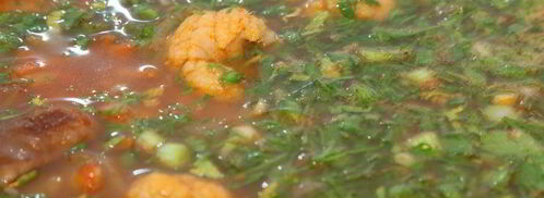 овощной суп с белково-кунжутным омлетом. Шаг 7