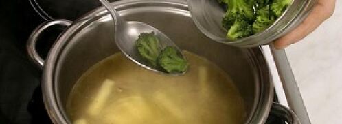 овощной суп с брокколи. Шаг 3