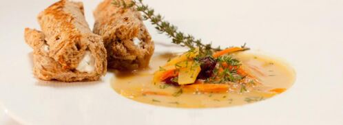 овощной суп с хлебными рулетиками. Шаг 8