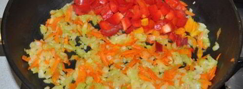 овощной суп с сырными клецками-шариками. Шаг 6