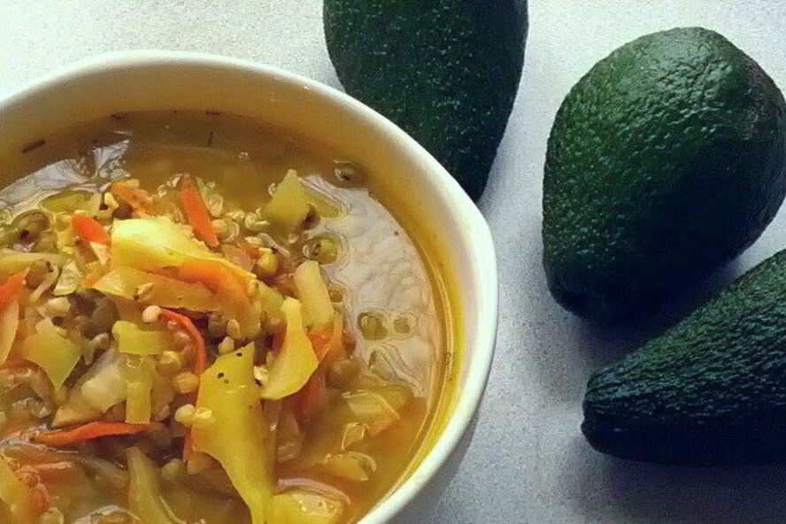 Рецепт овощного супа с зеленой гречкой