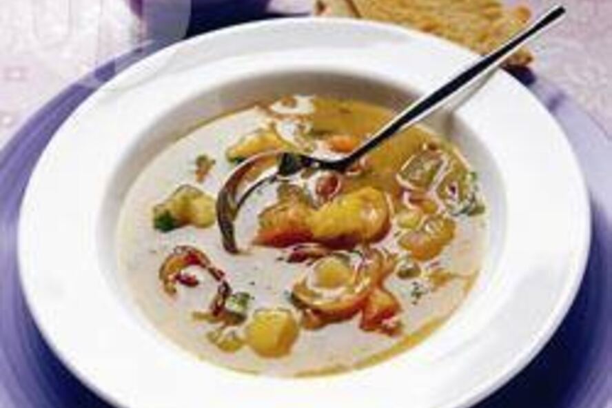 Рецепт пряного овощной суп маллигатони