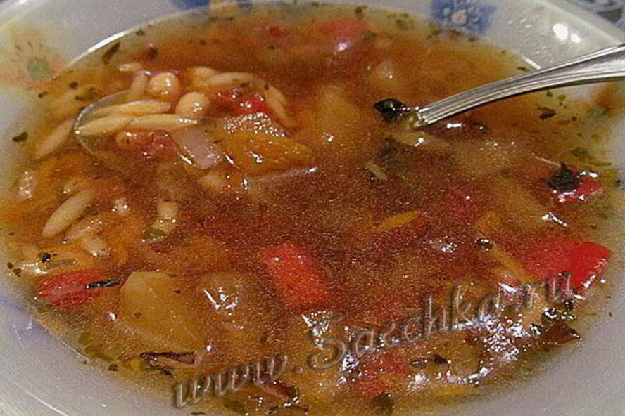 Рецепт супа минестроне овощной