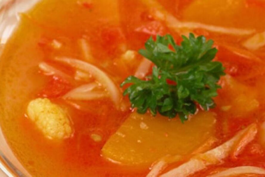 Рецепт супа овощной