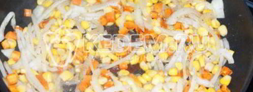 суп с фрикадельками и овощами. Шаг 4