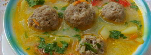 суп с овощами и тефтелями. Шаг 7