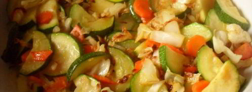 запеченный овощной суп с мясными фрикаделями. Шаг 4