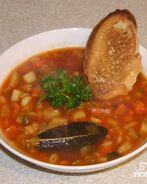 Зимний овощной суп