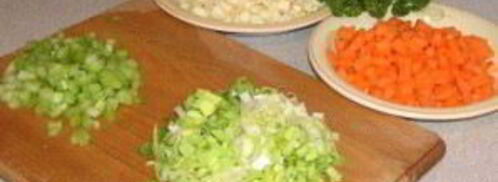 зимний овощной суп. Шаг 3