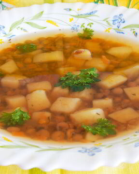 Чечевичная похлебка