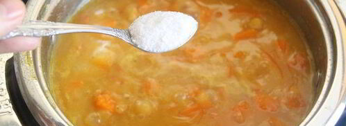 чечевично-тыквенная похлебка. Шаг 13