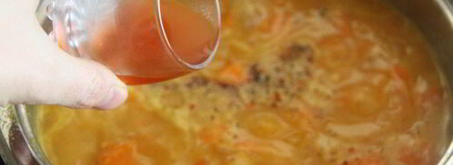 чечевично-тыквенная похлебка. Шаг 14