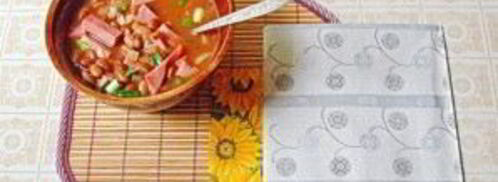 деревенская похлебка из фасоли с ветчиной. Шаг 6