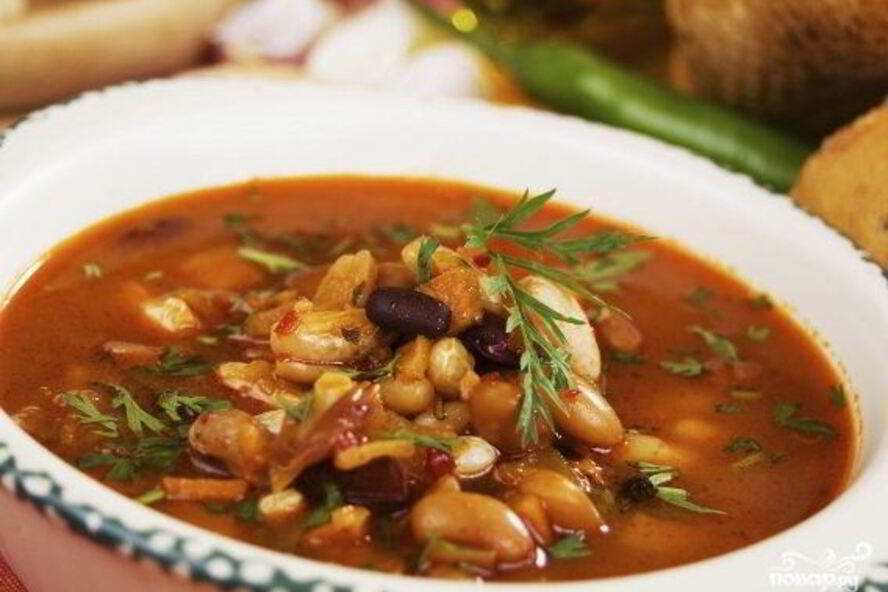 Рецепт фасолевой похлебки