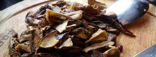 грибная похлебка с перловкой и курицей. Шаг 5