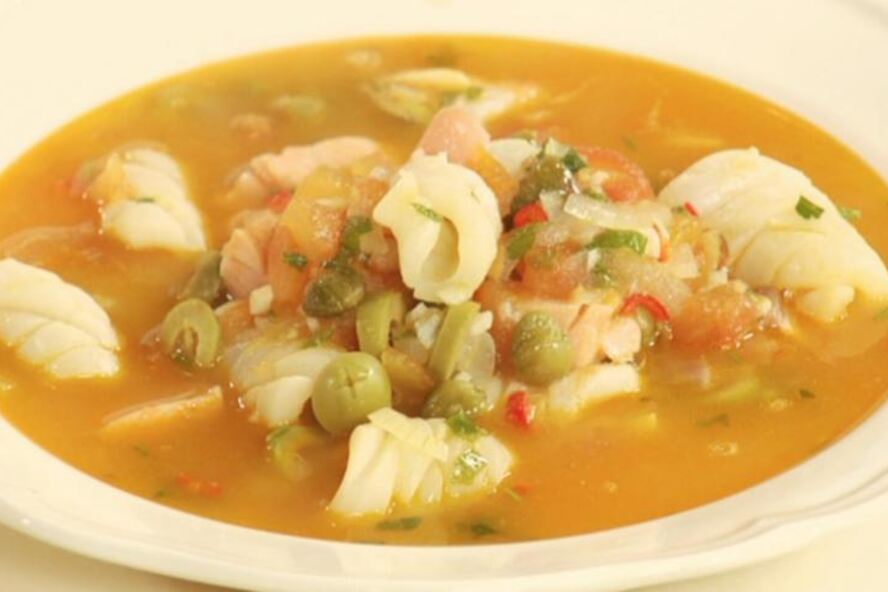 Рецепт итальянской рыбной похлебки