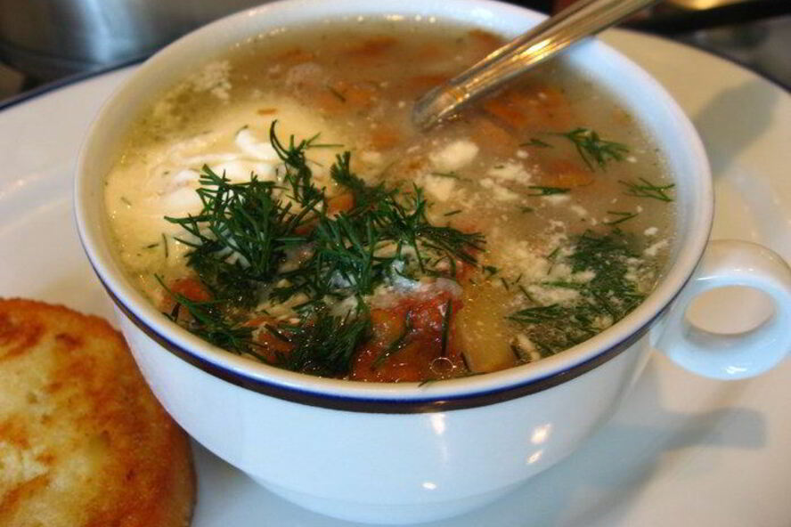 Рецепт наваристой похлебки с грибами