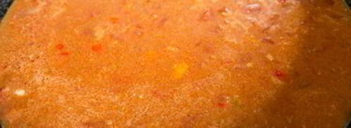 острая рыбная похлебка в мексиканском стиле. Шаг 8