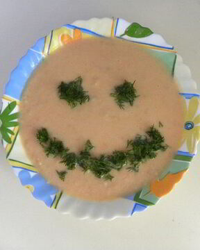 Похлебка картофельная с помидорами