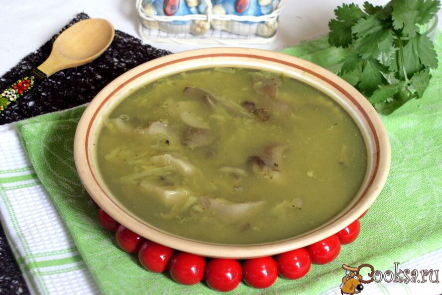 Рецепт похлебки по-михайлову из вешенок и картофеля