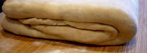 похлебка с семгой и шпинатом под домашним слоеным тестом очарована, околдована. Шаг 5