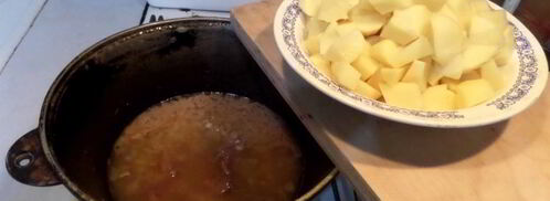 простая картофельная похлебка. Шаг 9