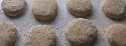 пшенично-ржаные лепешки. Шаг 7