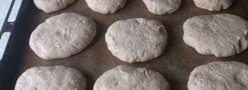 пшенично-ржаные лепешки. Шаг 8