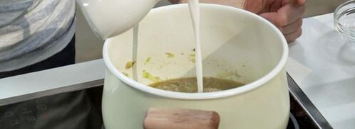 пряный суп с телячьими мозгами. Шаг 6