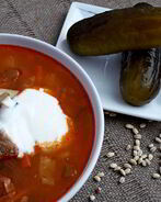 Домашний простой рассольник