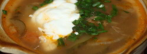 необычный рассольник с пшеничной крупой. Шаг 10