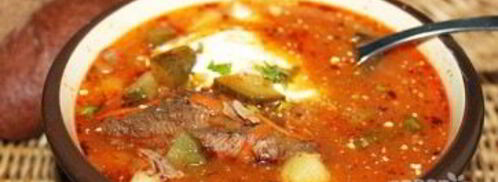 рассольник из говядины. Шаг 6