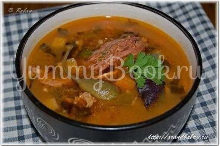 Рецепт рассольника из индейки с перловкой