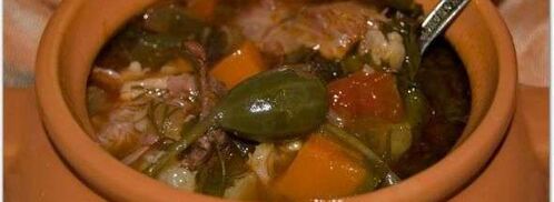 рассольник из индейки с перловкой. Шаг 19