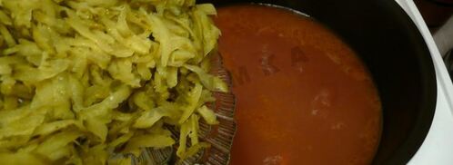 рассольник с фасолью. Шаг 11