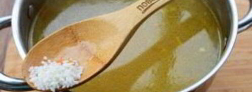 рассольник с гусиными потрошками. Шаг 6