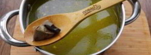 рассольник с гусиными потрошками. Шаг 7