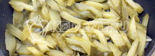 рассольник с маринованными огурцами. Шаг 5