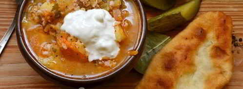 рассольник с овсянкой. Шаг 13