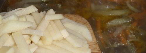 рассольник с тунцом. Шаг 16