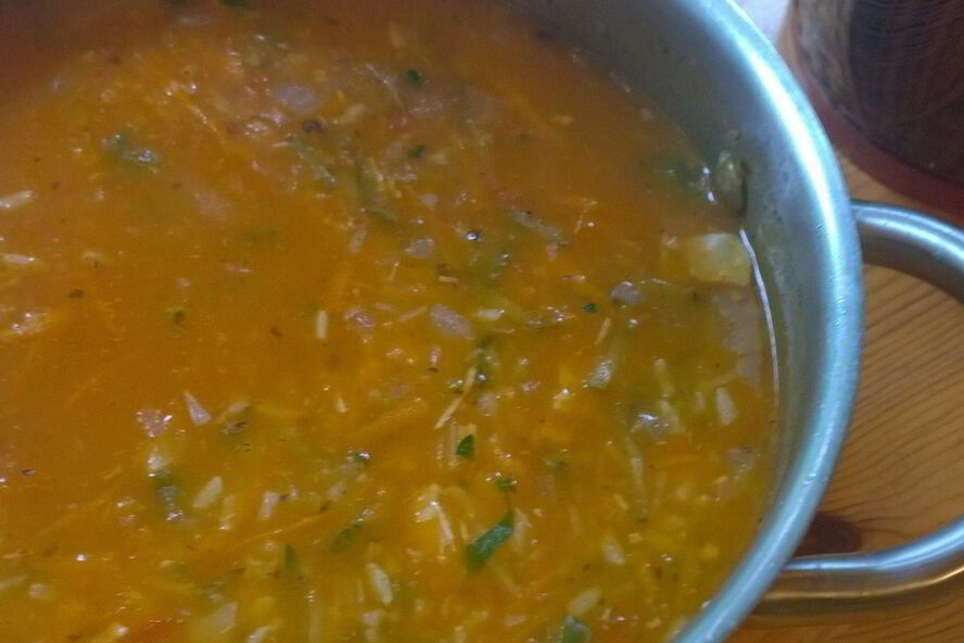 Рецепт рассольника свиного с рисом